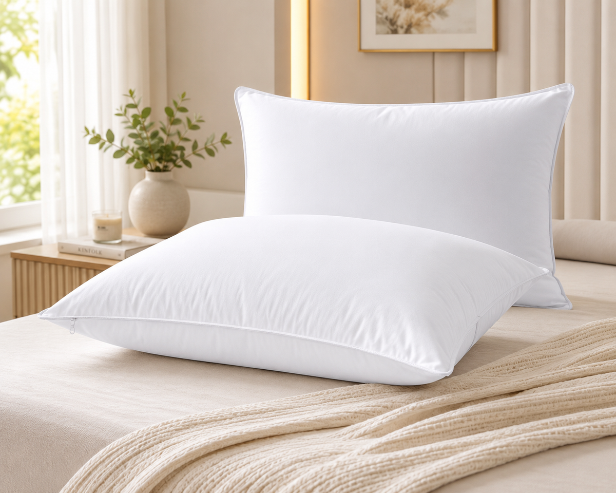 Premium Pillow Set    (Pair) – Soft & Supportive 50x75 cm, 800g  – Hotel Style Comfort & Long-Lasting Quality